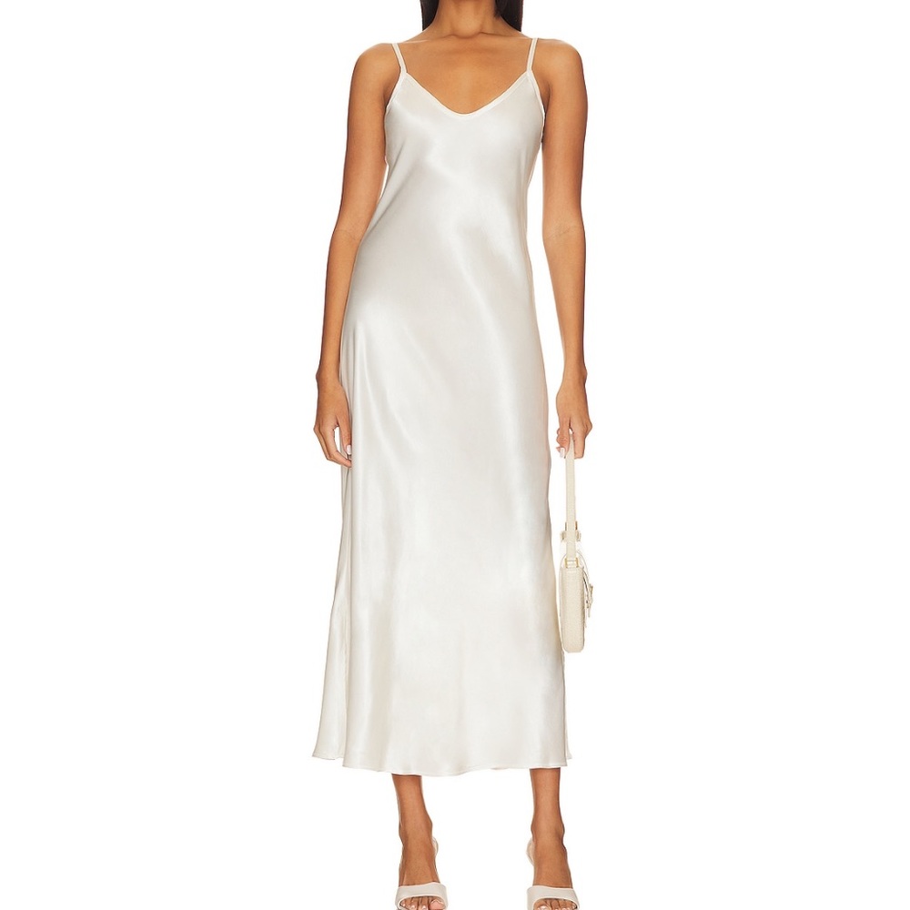 [NWOT] Enza Costa Bias Cut Dress in Cloud